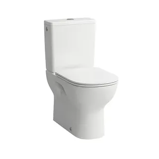 Laufen Tiefspül-WCKombi LUA 650x360x420 Abg. waagr./senkr. weiß