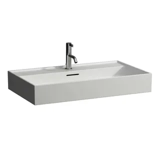 Waschtisch K-LAUFEN 460x800x145 1 Hahnloch mit Überlauf Standardablauf weiß matt