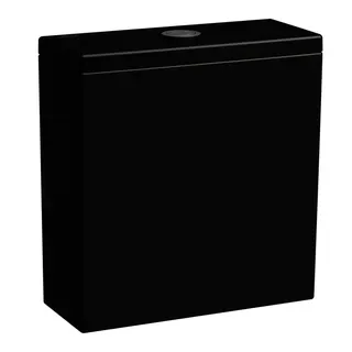 Spülkasten K-LAUFEN 160x380x395 Wasserans hinten schwarz glänzend
