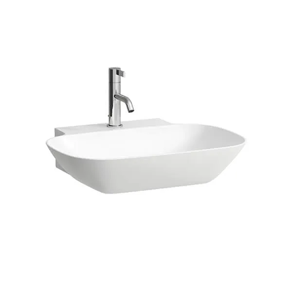 Laufen Aufsatz-Waschtisch INO 450x560x145 1 Hahnloch ohne Überlauf weiß