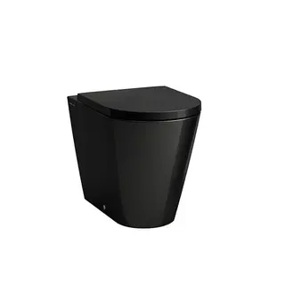 Stand-T-WC K-LAUFEN 560x370x430 spülrandlos Abg. waagr./senkr. schw glz