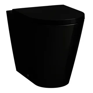 Stand-T-WC K-LAUFEN 560x370x430 spülrandlos Abg. waagr./senkr. schw glz – Bild 2