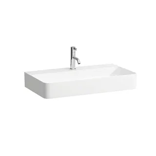 Laufen Aufsatz-Waschtisch VAL 420x750x155 1 Hahnloch ohne Überlauf weiß matt