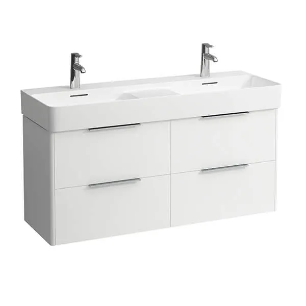 Laufen WTU BASE 391x1178,5x515 4 Schubl m.Griff f.WT H814282 weiß matt