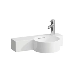 Laufen HWB VAL 315x550x155 1 Hahnloch rechts mit Überlauf Ablg. links LCC weiß