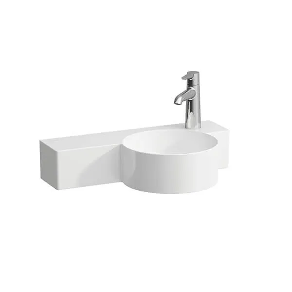 Laufen HWB VAL 315x550x155 1. Hl. rechts ohne Überlauf Ablg. links weiß