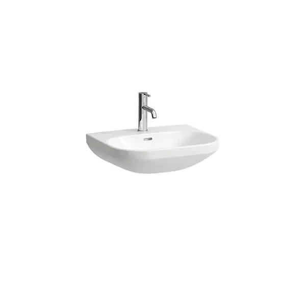 Laufen Waschtisch LUA 460x550x180 1 Hahnloch mit Überlauf nicht unterbaufähig weiß
