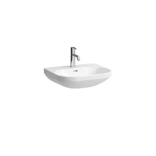 Laufen Waschtisch LUA 460x550x180 1 Hahnloch mit Überlauf nicht unterbaufähig weiß