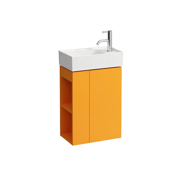 WTU K-LAUFEN 270x440x600 1Tür rechts Regal links P/P f.WT H815334 ockerbraun
