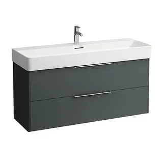 Laufen WTU BASE 391x1180x515 2 Schubl m.Griff f.WT H810289 verkehrsgrau – Bild 2