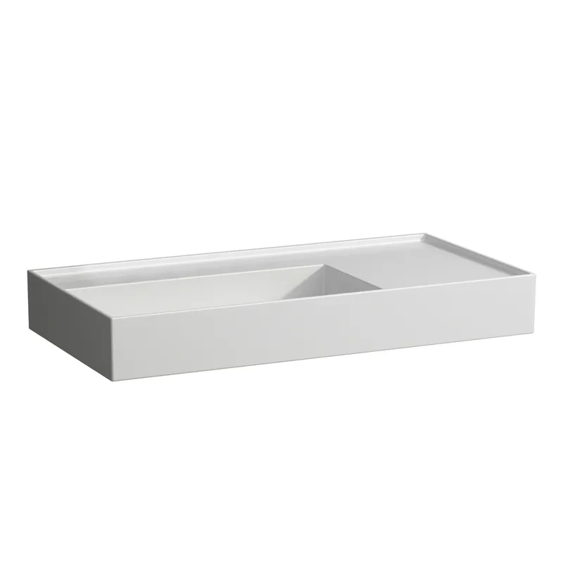 Waschtisch K-LAUFEN 460x900x150 o. Hlo.Ül. versteckter Abl. Ablg. rechts we