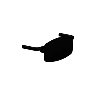 Normbau Nylon Care Rückenlehne 0300422 Schwarz