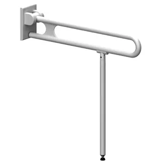 Normbau Nylon Care 300 Stützklappgriff 0300433 Weiß