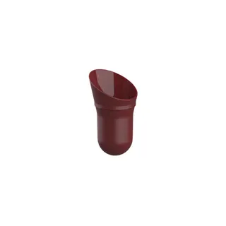 Normbau Nylon Care Ersatzbürstentopf 0300449 Dunkelrot – Bild 2
