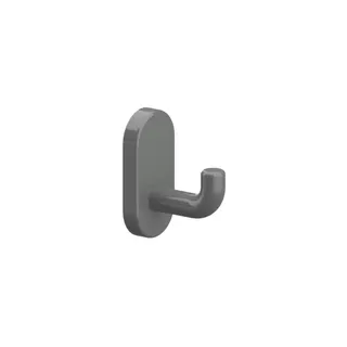 Normbau Nylon Care Wandhaken 0583100 Dunkelgrau – Bild 2