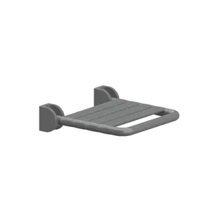 Normbau Nylon Care 400 Klappsitz 0841010 Dunkelgrau – Bild 2