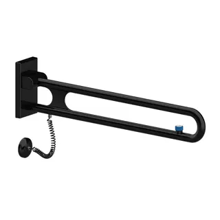 Normbau Nylon Care Stützklappgriff 3500591 Schwarz
