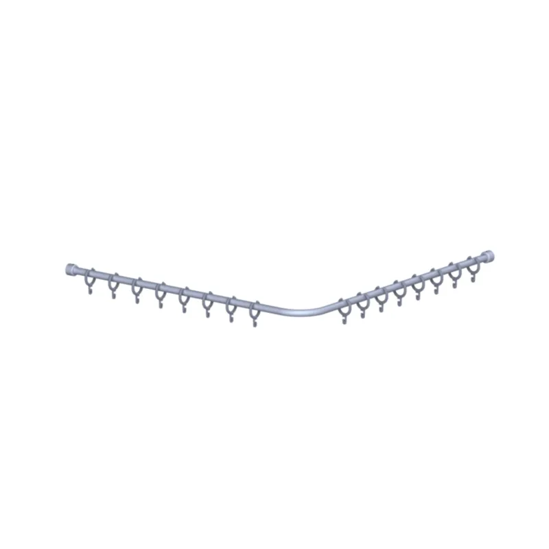 Normbau Cavere Care Duschvorhangstange 7382080 Weiß