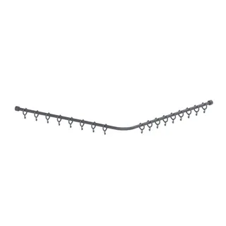Normbau Cavere Care Duschvorhangstange 7382090 Anthrazit-Metallic – Bild 2