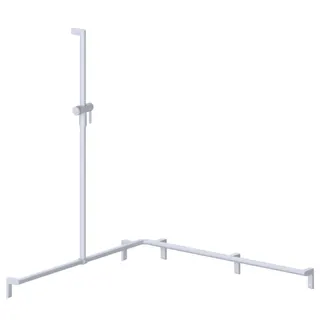 Normbau Cavere Care Duschhandlauf 7486110 Weiß – Bild 2