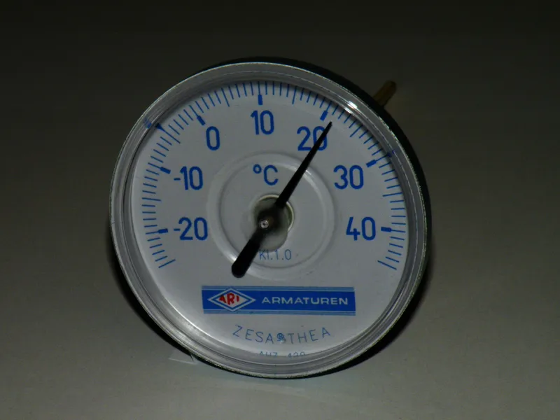 ARI Thermo-Anzeige ZESA, GESA Minus 20-40 Grad Celsius, DN125-200