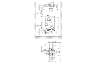 GRUNDFOS Abwasserpumpe mit Schneidwerk SEG.40.31.Ex.2.50B 3x400V 10m Kabel – Bild 2