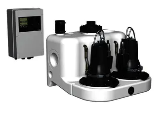 GRUNDFOS Fäkalienhebeanlage Multilift MDG.26.3.2 3x400V 2,6kW CEE