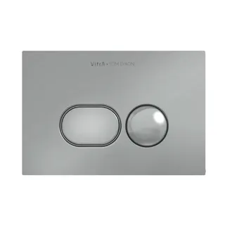 VitrA WC-Betätigungsplatte Liquid 25x17 cm 2-Mengen-Spülung Chrom Matt