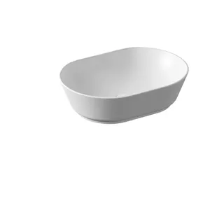 VitrA Aufsatzschale Geo oval 545 x 400 mm geschliffen Edelweiß
