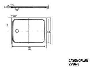 Duschfläche 80x100x1,85cm,extrafl.Träger more4YOU, weiß, Rutschhemmung – Bild 3