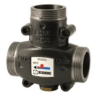 ESBE thermisches Ladeventil VTC512 Öffnungstemp. 70 Grad, Kvs14, AG1.1/2"