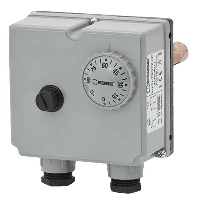 ESBE Tauchthermostat TIB121 STB 110 Grd, SPDT 0-90 Grd., 100mm