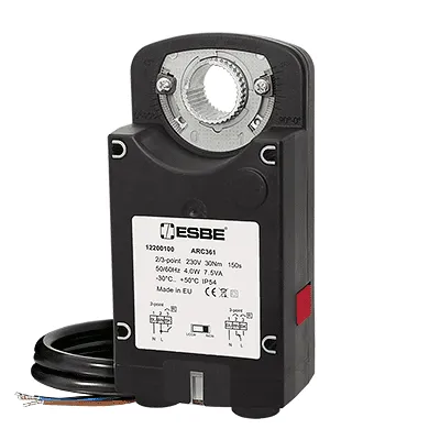 ESBE Stellmotor ARC363 2/3-Pkt, 24VAC/DC, 30Nm, 150Sec./90Grad