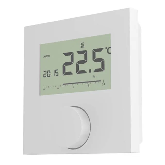 FL Raumthermostat CONTROL elektr. 230V mit Schaltuhr, zum Heizen und Kühlen