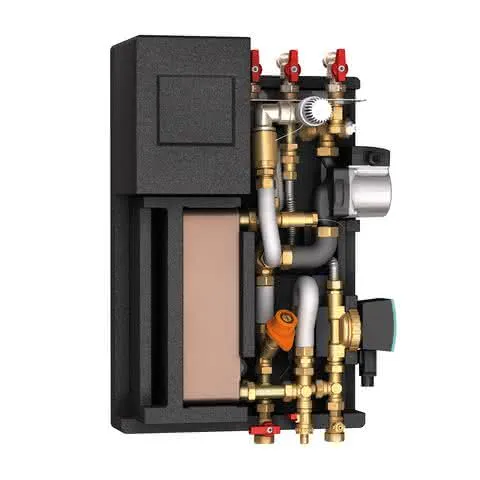 FL Frischwasserstation thermostatisch kompakt, mit Brauchwasserzirkulation