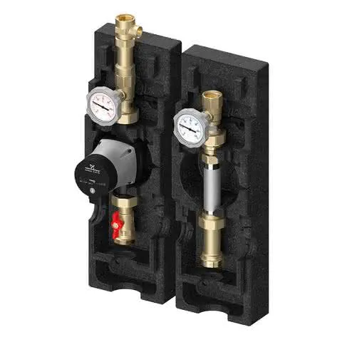 FL Pumpengruppe V-UK-Z, DN 25 mit Grundfos Alpha2 25-60