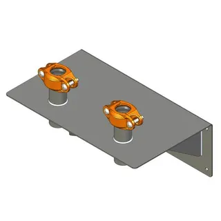 FL Wandhalterung f. Pumpengruppen ab DN 50