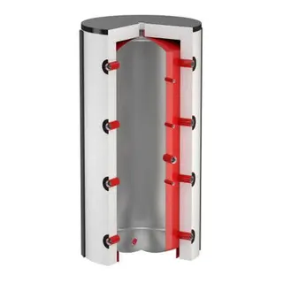 FL Pufferspeicher FlexTherm PS 300 L außen pulverbeschichtet, innen unbesch.