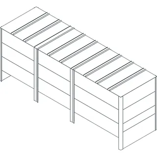 Fröling Pelletsbox 2,0 x 5,0 x 2,2 m / 10400 kg