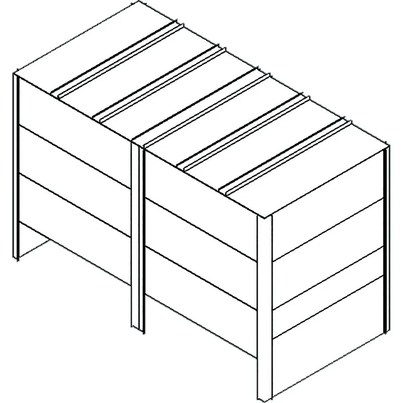 Fröling Pelletsbox 1,5 x 3,0 x 1,9 m / 4000 kg N96