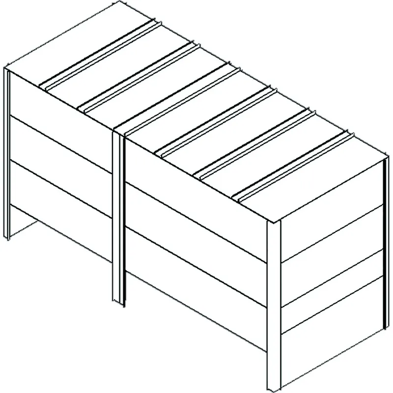 Fröling Pelletsbox 1,5 x 3,5 x 2,2 m / 6000 kg N110
