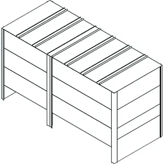 Fröling Pelletsbox 1,5 x 3,5 x 2,2 m / 6000 kg N110