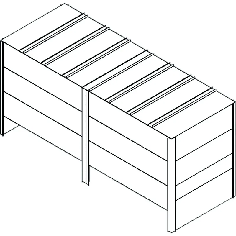 Fröling Pelletsbox 1,5 x 4,0 x 2,0 m / 5750 kg N130