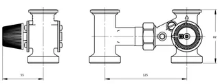 LK 4-Wege H-Mischer G11/2 Kvs 6,3 – Bild 2