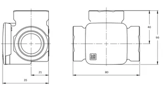 LK therm. Ladeventil G 3/4" 61 Grad C LK820 ThermoVar – Bild 2