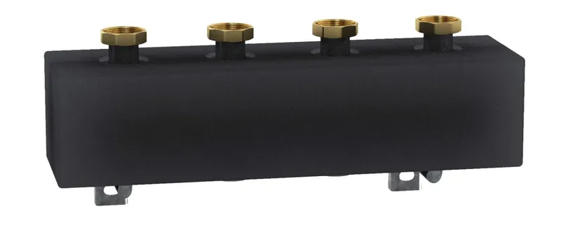 LK Verteilerleiste, 2-fach, o. hydr. W. LK860 HydronicGroup 2-Fach o.Weiche