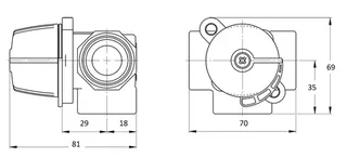 LK 840 3-Wege Mischer Rp3/4 Kvs 6,3 – Bild 2