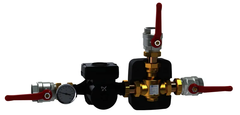 LK 815 Ladeventileinheit 45 Grad C Rp11/2