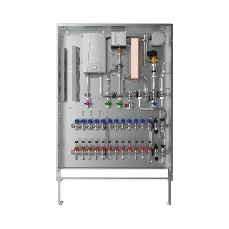 strawa Frischwasser-Wohnungsstation Friwara Hybrid WSHY-FB63-Cu-UP-21 10 Hkr