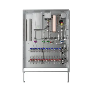 strawa Frischwasser-Wohnungsstation Friwara Hybrid WSHY-FB63-Cu-UP-21 10 Hkr
